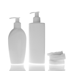 Image showing cosmetic bottles