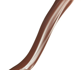 Image showing pouring chocolate