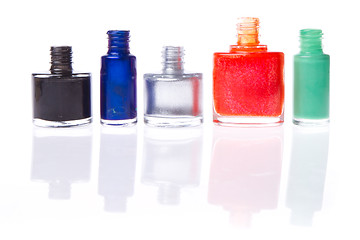 Image showing nail polish set