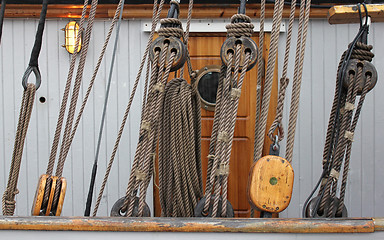 Image showing Yacht Pulleys