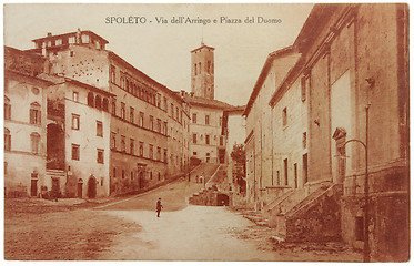 Image showing Spoleto Postcard