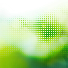 Image showing greenery abstract spring light