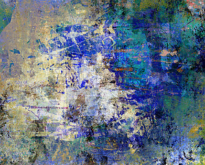 Image showing mixed media grunge