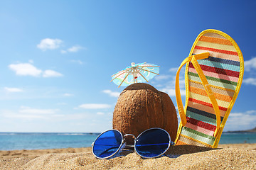 Image showing Summer Beach Scene