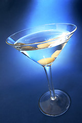 Image showing Martini Blue