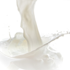 Image showing milk splash