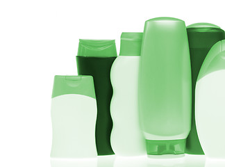 Image showing cosmetic bottles