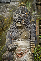 Image showing statue of hindu deamon