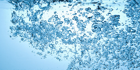 Image showing bubbles in water