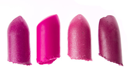 Image showing scraps of lipstick