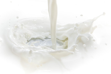 Image showing milk splash