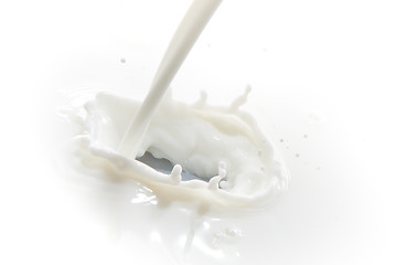 Image showing milk splash