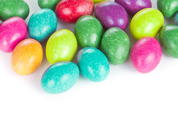 Image showing easter eggs isolated