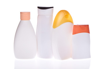 Image showing cosmetic bottles