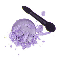 Image showing crushed eyeshadow