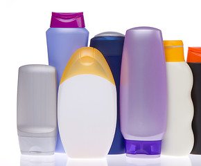 Image showing cosmetic bottles