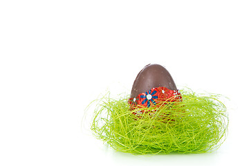 Image showing chocolate easter egg