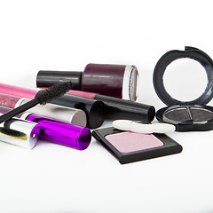 Image showing collection of make-up