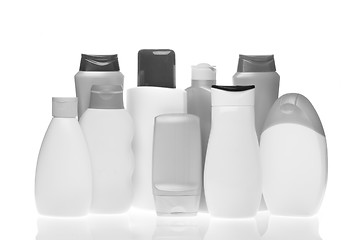 Image showing cosmetic bottles