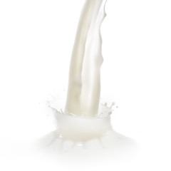 Image showing milk splash