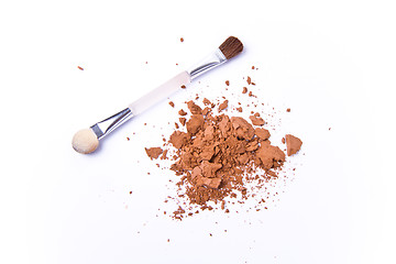 Image showing crushed eyeshadow