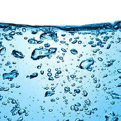 Image showing bubbles in water