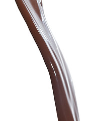 Image showing pouring chocolate