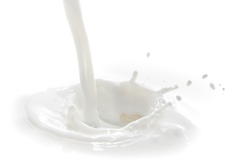 Image showing milk splash