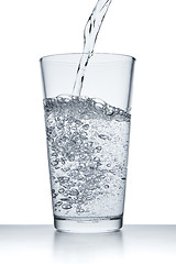 Image showing pouring water into glass