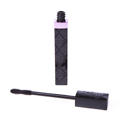 Image showing black mascara isolated