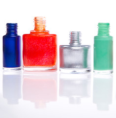 Image showing nail polish set