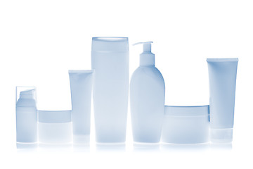 Image showing cosmetic bottles