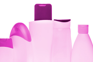 Image showing cosmetic bottles