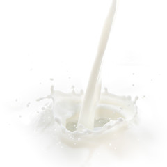 Image showing milk splash