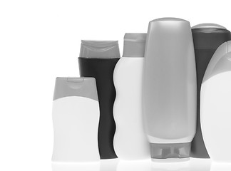 Image showing cosmetic bottles