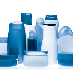 Image showing cosmetic bottles