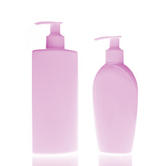 Image showing cosmetic bottles