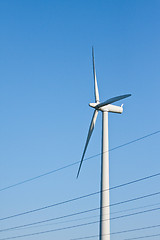 Image showing windmill  farm