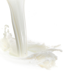 Image showing milk splash