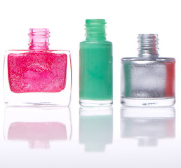 Image showing nail polish set