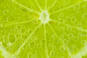 Image showing lime with bubbles