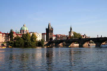 Image showing Prague's Charles Bridge