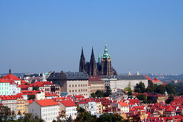 Image showing Prague Castle and Hradcany district