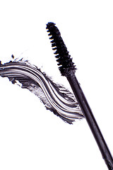 Image showing black mascara stroke