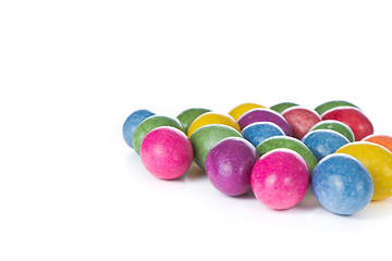 Image showing easter eggs isolated