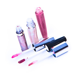 Image showing lip glosses