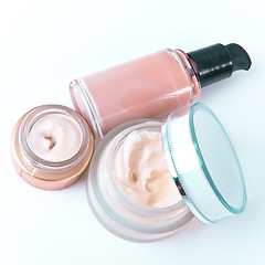 Image showing creams and makeup