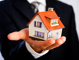 Image showing house in a hand