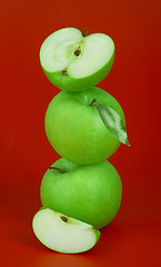 Image showing Green apples