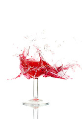 Image showing glasswine. Broken.